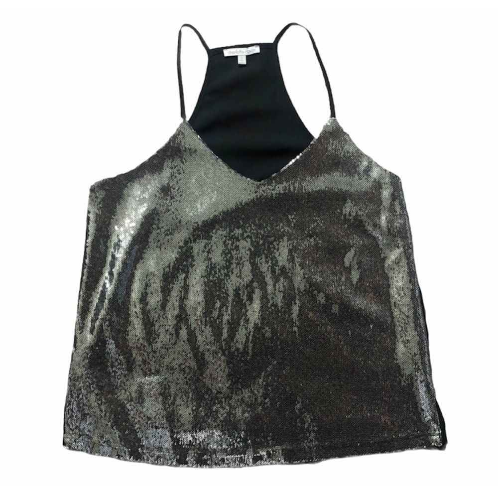 Charlotte Russe Sequin Top
